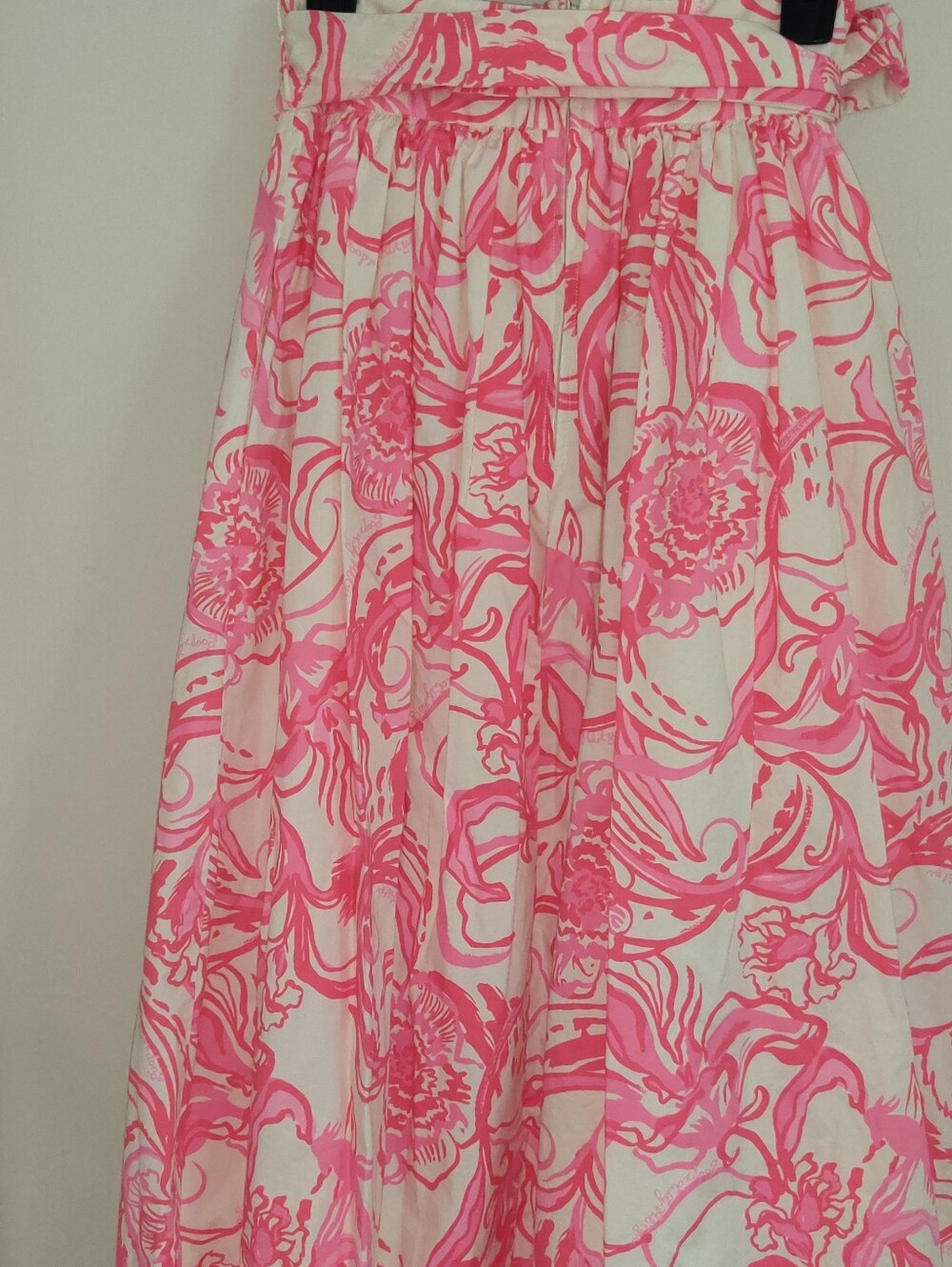 Goop X Lilly Pulitzer Skirt full skirt Kiss Kiss Size 2 - Picture 8 of 12